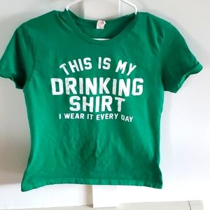 Drinking shirt women's medium